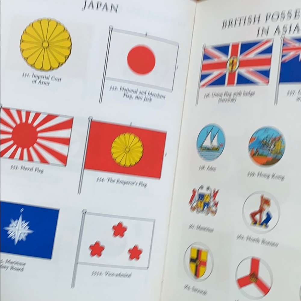 Vintage The Flag Book Rare! 1959 (860 in color) - Picture 15 of 16